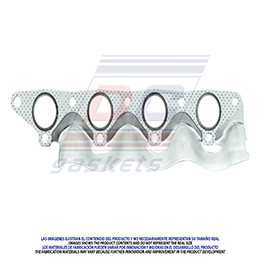 MS-4203-1E MANIFOLD GASKET VERNA 4C 1.5L (SOHC) 12V 02/06 HYUNDAI