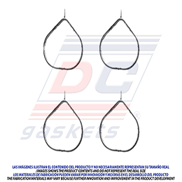 MS-4203-A MANIFOLD GASKET ATTITUDE 4C 1.6L (DOHC) 16V (G4KF) 06/08 HYUNDAI