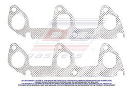 MS-4318-E MANIFOLD GASKET V6 3.0L 1986/95 FORD EXHAUST