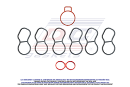 MS-4341-1P MANIFOLD GASKET WINDSTARF150 P-UP 97/98 3.84.2L V6 OHV (FULL) FORD