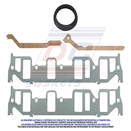 MS-4355-A EMPAQUE DE MULTIPLE V8 332 360 406 428 1958/76 FORD