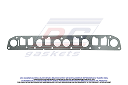 MS-4715 MANIFOLD GASKET (INTAKE/EXHAUST) JEEP EAGLE CHEROKEE L6 2.42 EXPANDED GRAPHITE JEEP