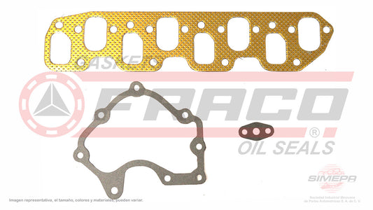 MSX-1140060 EMPAQUE DE MULTIPLE (MS-4240 MS-4240-G )(MU-41404) 2.2L 2.5L 135 153 LE BARON DART VOLARE SHADOW SPIRIT SOHC 82/95 CHRYSLER