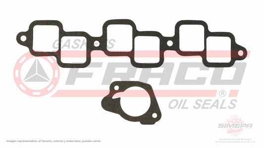 MUX-1162044 EMPAQUE DE PLENUM (MS-4254-1P)(MU-41410-A) 3.3L 3.8L DODGE CARAVAN VOYAGER GRAN VOYAGER TOWN COUNTRY 202 233 91/03 CHRYSLER