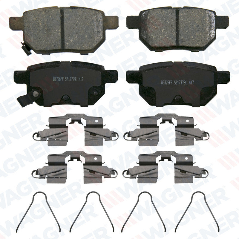 WC-1423 PADS (C)(8463-D1423) RT TOYOTA COROLLA 09/11 MATRIX 09/10 PRIUS 10/11 (FDB-1423TC) TOYOTA