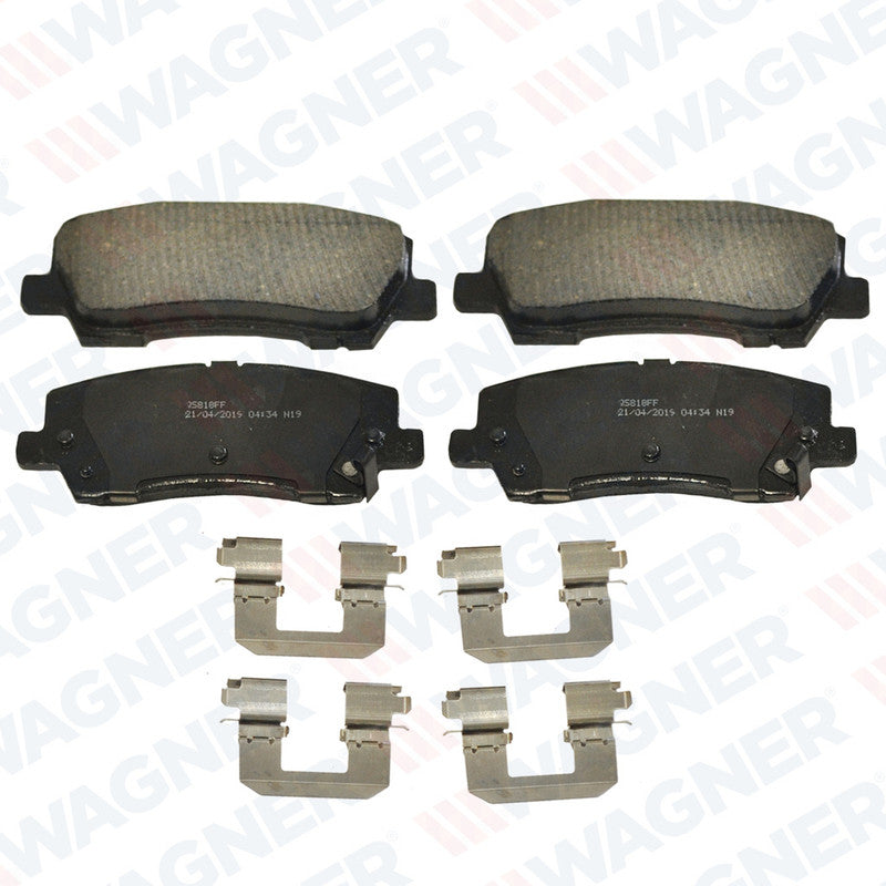 WC-1793 PADS (C)(9022-D1793) RT MUSTANG 2.3L L4 15/18 MUSTANG 3.7L V6 15/17 MUSTANG 5.0L V8 15/19 FORD