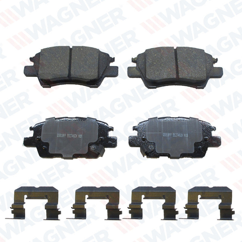 WC-1844 PADS (C) 9072-D1844 RD BOL EV 18/17 CRUZE 18/16 VOL 18/16 GENERAL MOTORS