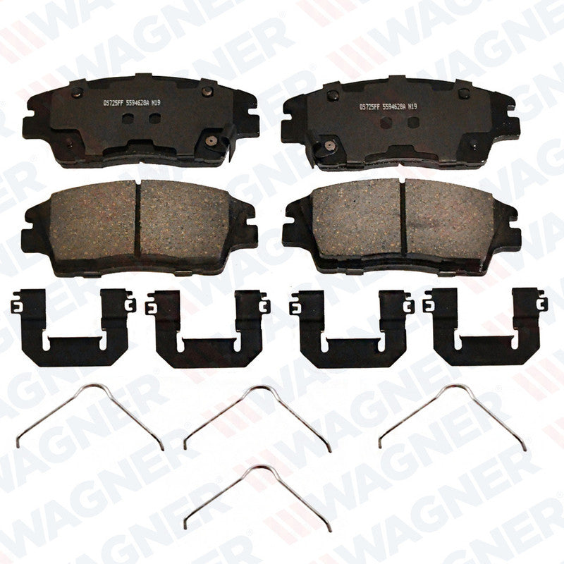 WC-1847 PADS (C)(9075-D1847) RD HYUNDAI ELANTRA 18 TUCSON 16/19 KIA SPORTAGE 16/18 HYUNDAI