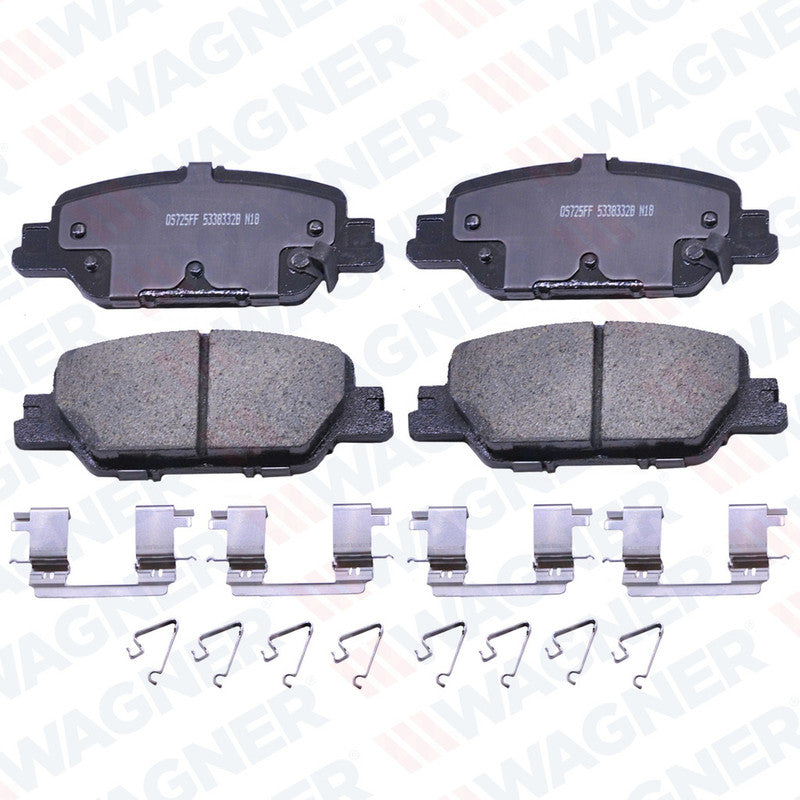 WC-2037 PADS (C) 9268-D2037 RT CRV 17/19 HONDA