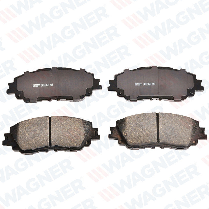 WC-2076 PADS (C)(DEL) (PRO-D2076-9311)C-HR 20- CAMRY 18/20 RAV4 19/20 TOYOTA