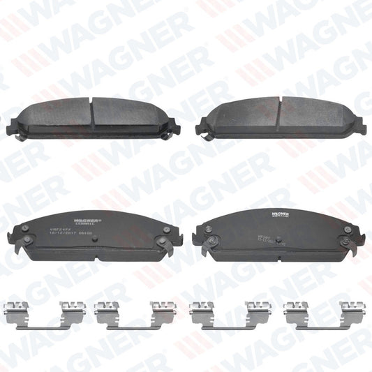 WD-1058 BALATAS (O)(7965-D1058) R.D. CHRYS 300 06 CHARGER 06/08 CALIBER SRT4 08 CHALLENGER 08/09 (FDB-4078) CHRYSLER