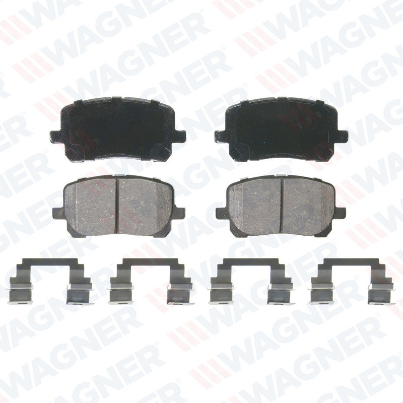 WD-923 PADS (C)(7824-D923) RD TOYOTA MATRIX COROLLA 03-08 (FDB-923TC) TOYOTA