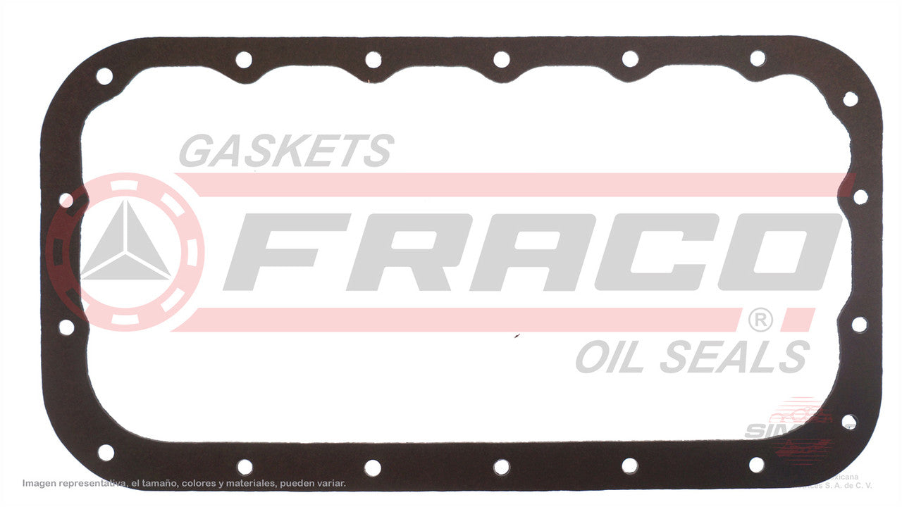 OSX-1640010 EMPAQUE DE CARTER 1.0L GM 4 CIL PONTIAC MATIZ 04/08 F12S3 GENERAL MOTORS