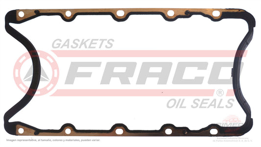 OSX-2640045 EMPAQUE DE CARTER (OS-1313-1R)(CJ-11521) 2.0L FORD 4 CIL FOCUS 16V ZETEC-E 00/15 FORD