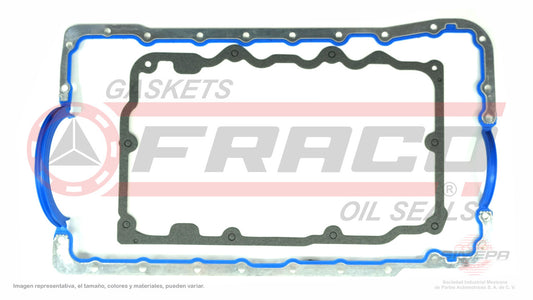 OSX-2662081 EMPAQUE DE CARTER (OS-1335-1R)(CJ-11535) 4.0L FORD V6 EXPLORER OHV 94/99 HULE METAL FORD