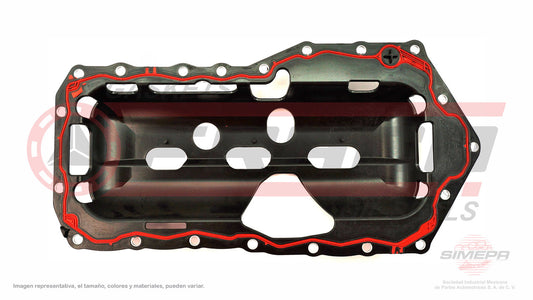 OSX-3062117 EMPAQUE DE CARTER (OS-1142-NS OS-1148-R)(CJ-11235) 3.8L BUICK PONTIAC OHV GRAND AM GRAND PRIX LUMINA LESABRE 95/05 GENERAL MOTORS