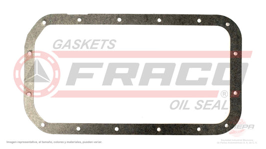 OSX-3640001 EMPAQUE DE CARTER (OS-1201) 1.0L CHRYSLER 4 CIL HYUNDAI ATOS G4HC SOHC 97/11 /I10 1.1L 12/16 HYUNDAI