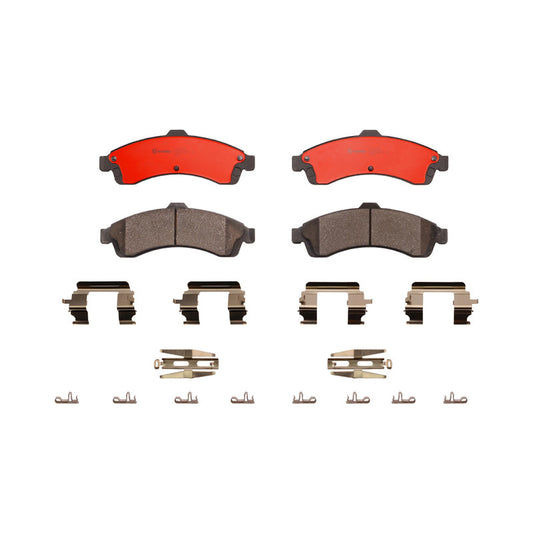 BRE-P10009N BALATAS (D882-7759)(R.D.)(CE) TRAILBLAZER EXT LS V8 5.3L USA 2004/2005 ENVOY XL SLE V8 5.3L USA 2003/2004 EN BUICK