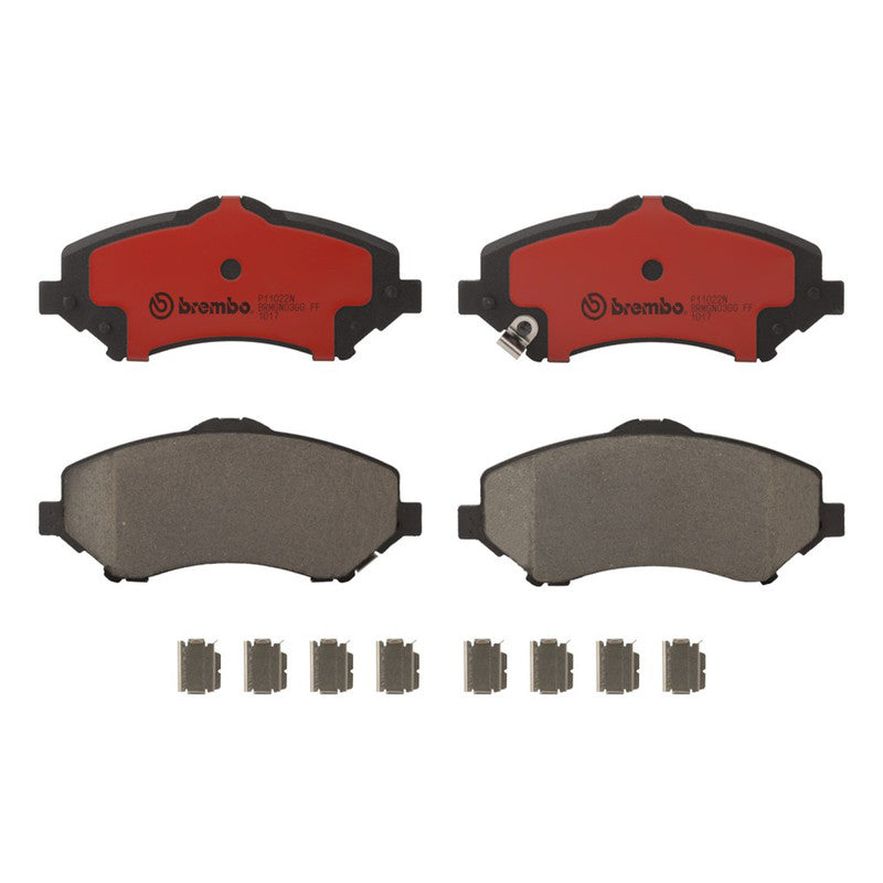 BRE-P11022N PADS (D1327-8439)(RD)(CE) WRANGLER RUBICON MEX 2007/2016 WRANGLER SAHARA MEX 2007/2016 WRANGLER UNLIMIT CHRYSLER