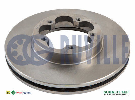 RV-BFR221810 DISCO Y ROTOR DE FRENOS R.D. (6C11-1125-BB) TRANSIT DIÁMETRO 280 MM 07/ADEL BFR-221810 FORD