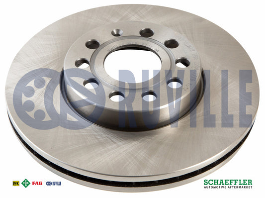 RV-BFR372210 DISCO Y ROTOR DE FRENOS R.D. (FR-28020)(34303) ALEA 4C. 2.0L 05/06 1.8L VW BORA 2.5L 06/10 EOS 10/11 BFR-372210 VOLKSWAGEN