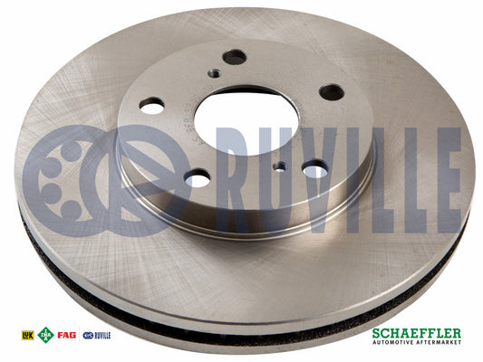 RV-BFR530210 DISCO Y ROTOR DE FRENOS R.D. (FR-27001)(31050)(5)(2 C/CUERDA) CAMRY LE L4 02/06 BFR-530210 TOYOTA