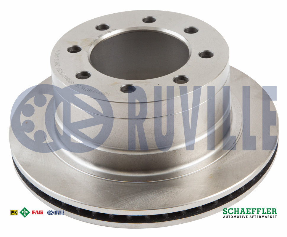 RV-BRR111810 BRAKE DISC AND ROTOR RT (FR-05068)(8)(V) RAM 2500/3500 PICK UP 03/08 BRR-111810 CHRYSLER