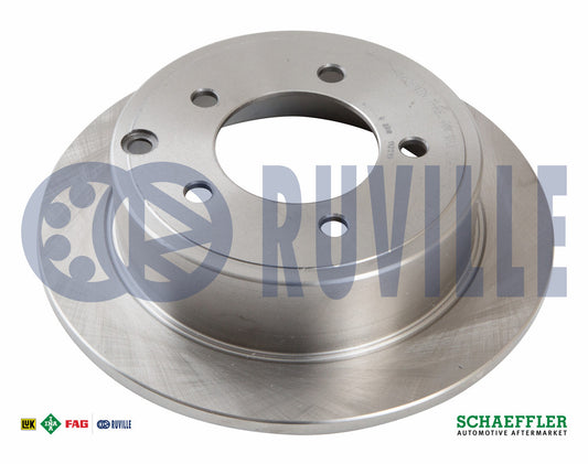 RV-BRR112210 DISCO Y ROTOR DE FRENOS R.T. (FR-05078)(53036)(5) AVENGER 08/09 CALIBER 07/08 COMPASS PATRIOT 07/09 BRR-112210 JEEP