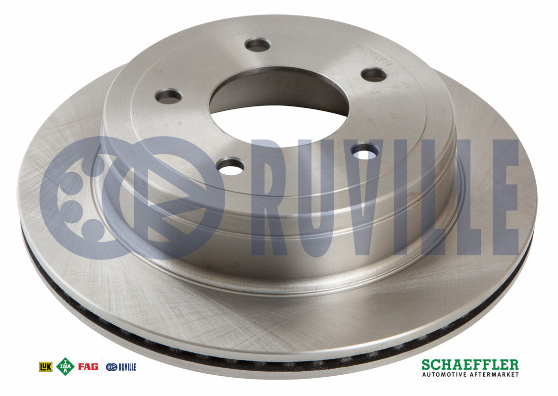 RV-BRR124310 BRAKE DISC AND ROTOR RT (54137)(5) FORD E-150 04/07 BRR-124310 FORD