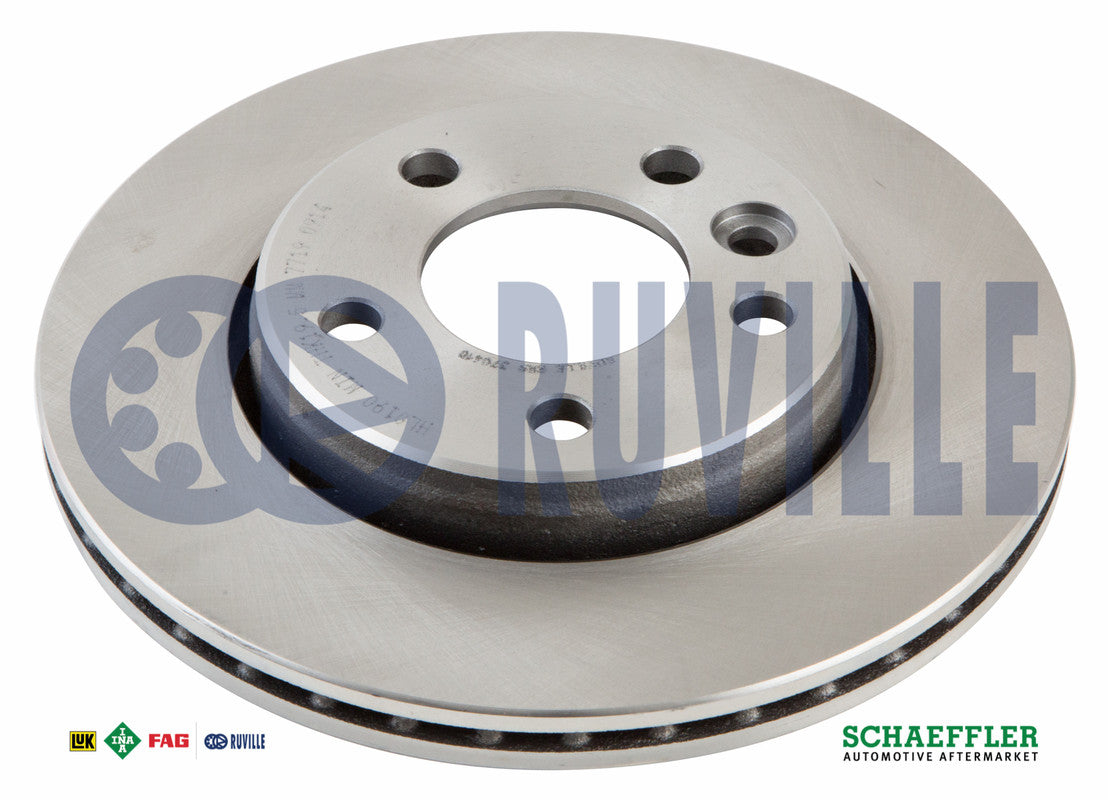 RV-BRR370410 DISCO Y ROTOR DE FRENOS R.T. EUROVAN TDI 06/09 BRR-370410 VOLKSWAGEN