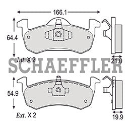 RV-D12798395 BALATAS 8395-D1279 EXPEDITION 07/17 LINCOLN NAVIGATOR 07/17 FORD