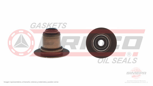 S-2405-V VALVE SEAL (RETAIN) (50 PCS)(SV-8242-V)(SV-75-VT) 2.0L 2.4L CHRYSLER 4 CYL SOHC DOHC NEON STRATUS SEBRING GT LIMITED CHRYSLER