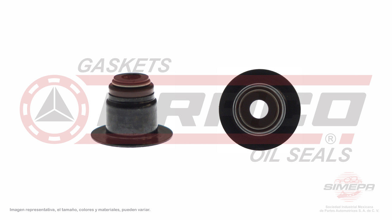 S-2411-V VALVE SEAL (RETAIN) (50 PC)(SV-8357-V)(SV-85-VT) 4.6L 5.4L TRITON F250 F350 F450 SOHC 95/08 STRAIGHT GUIDE STRAIGHT SEAL FORD