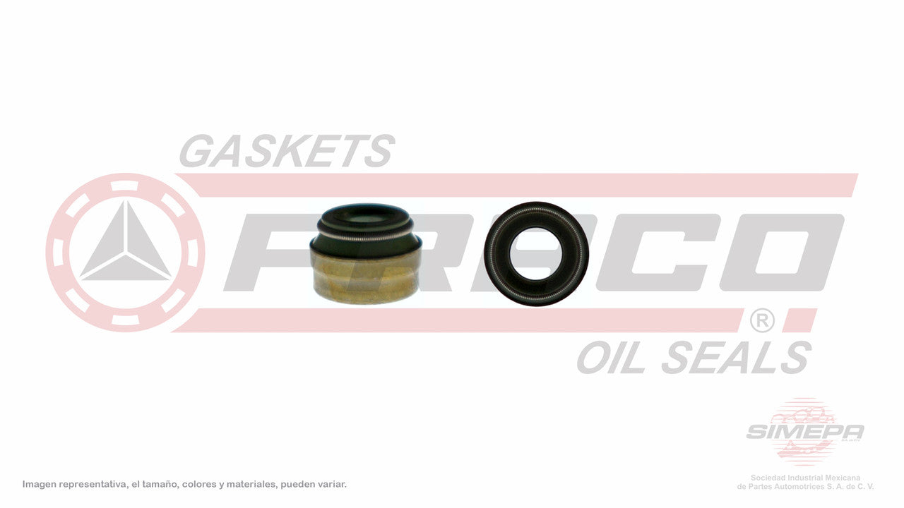 S-4702-V VALVE SEAL (RETAIN) (50 PC)(SV-81830)(SV-52-PL) 1.6L 1.7L 1.8L 2.5L GOLF JETTA POINTER 84/97 EUROVAN 5CIL SEDAN 1600I 8 VOLKSWAGEN