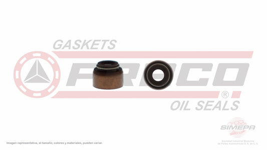 S-5244-V VALVE SEAL (RETAIN) (50 PC)(SV-8252-V)(SV-123-VT) 1.6L 2.4L L200 MITSUBISHI 4G64K 16V HONDA D15B D16B 88/95 ISUZU RODEO MITSUBISHI