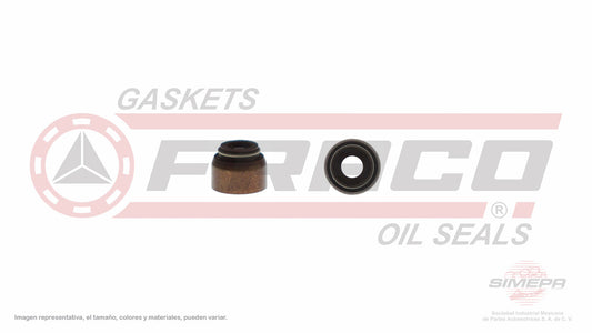 S-5245-V VALVE SEAL (RETAIN) (50 PC)(SV-8252-S)(SV-122-VT) 2.5L CHRYSLER V6 MITSUBISHI 6G73 CIRRUS STRATUS SEBRING SOHC VIN HN CHRYSLER