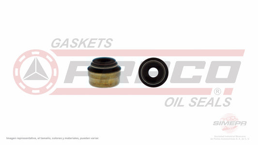 S-5820-V VALVE SEAL (RETAINER) (50 PZA)(SV-8114-1V)(SV-110-VT) 1.8L GM CHEVROLET DOHC OPEL X18XE1 ECOTEC ASTRA VECTRA B ZAFIRA 00/0 GENERAL MOTORS