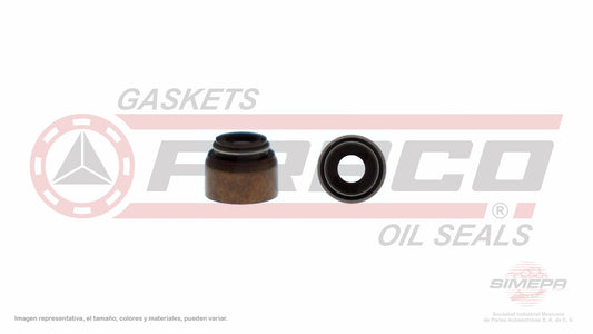 S-5823-V VALVE SEAL (RETAIN) (50 PC)(SV-81452-V)(SV-125-VT) 1.6L 1.7L 2.2L 2.3L 2.4L CIVIC ACCORD PRELUDE 96/07 HONDA