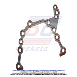 TC-6109-A1 EMPAQUE DE TAPA DISTRIBUCION (10 PZA)BUICK OLDS. PONTIAC 4CIL 2.3L 2.4L 88/02 DOHC (16V) (QUAD4) GENERAL MOTORS