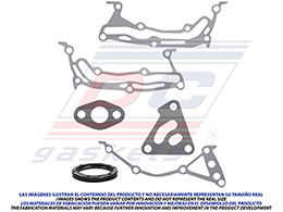 TC-6253 EMPAQUE DE TAPA DISTRIBUCION CHYRS MITSUB V6 3.0L CARAVAN 87/96 MITSUBISHI