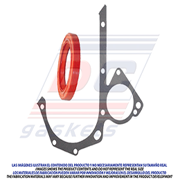 TC-6302 EMPAQUE DE TAPA DISTRIBUCION FIESTA 4C 1.3L 8V (OHV) (MOTOR ENDURA ) 98/01 FORD