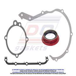 TC-6325-1 EMPAQUE DE TAPA DISTRIBUCION L6 240 300 1965/87 FORD