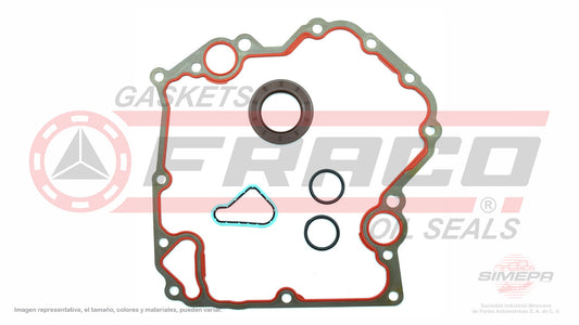 TCX-0282005 GASKET SET (TC-6271/ TC-6272) 3.7L 4.7L DURANGO JEEP LIBERTY DAKOTA COMMANDER PICK UP RAM 02/09 RAM 99/03 CHRYSLER