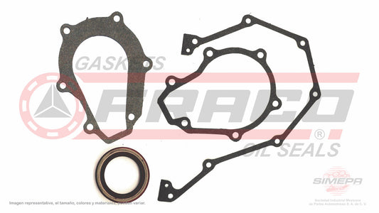 TCX-1160001 EMPAQUE DE DISTRIBUCION (TC-6220)(DJ-81403-X) 2.8L 3.1L 3.7L CHRYSLER 6 CIL DODGE 170 198 225 CHRYSLER