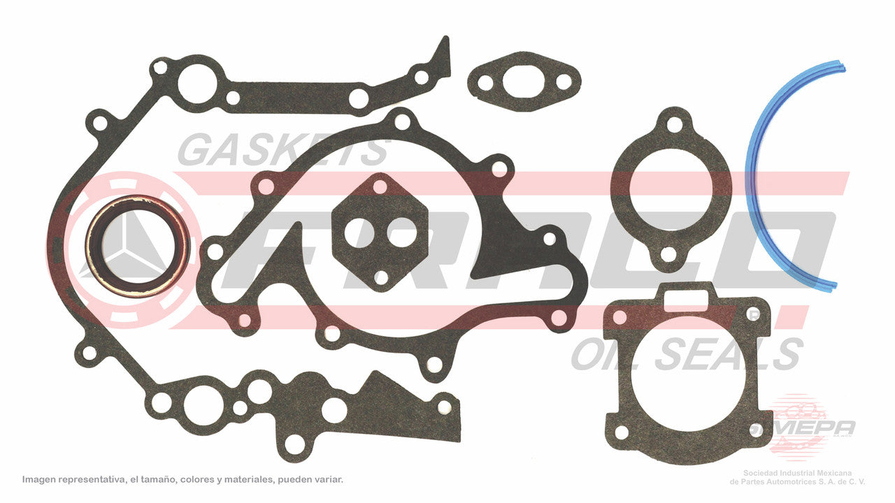 TCX-2662074 EMPAQUE DE DISTRIBUCION (TC-6330-2) 3.8L 4.2L FORD V6 232 OHV WINDSTAR VIN 4 ECONOLINE F150 E-150 LOBO MEXICO 95/05 FORD