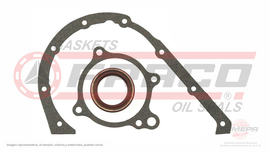 TCX-3060010 EMPAQUE DE DISTRIBUCION (TC-6130)(DJ-81205) 3.2L 3.8L 4.1L GM 6 CIL CHEVROLET 194 230 250 292 62/79 GENERAL MOTORS