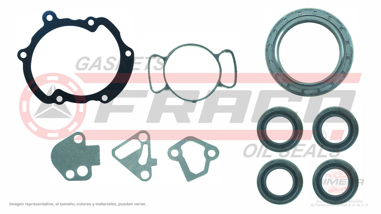 TCX-3062085 GASKET SET ACADIA 09/16 EQUINOX TERRAIN CAMARO 10/13 IMPALA CAPRICE 12/13 BUICK ENCLAVE 09/16 ALLURE 10/10 LA GENERAL MOTORS