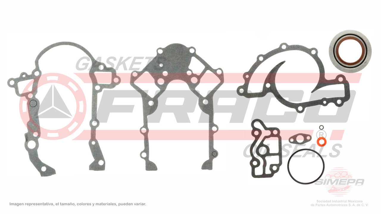 TCX-3062117 GASKET SET (TC-6148) 3.8L GRAND AM GRAND PRIX PONTIAC VIN K 97/ 03 FIREBIRD 95/02 CAMARO IMPALALUMINA 231 95/04 GENERAL MOTORS