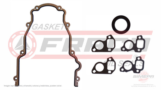 TCX-3082065 GASKET SET DJ-81263 TC-6175 GM V8 CHEVROLET CHEYENNE SUBURBAN SILVERADO VIN BMPTV C-3500 VAN VANET 99/11 C GENERAL MOTORS