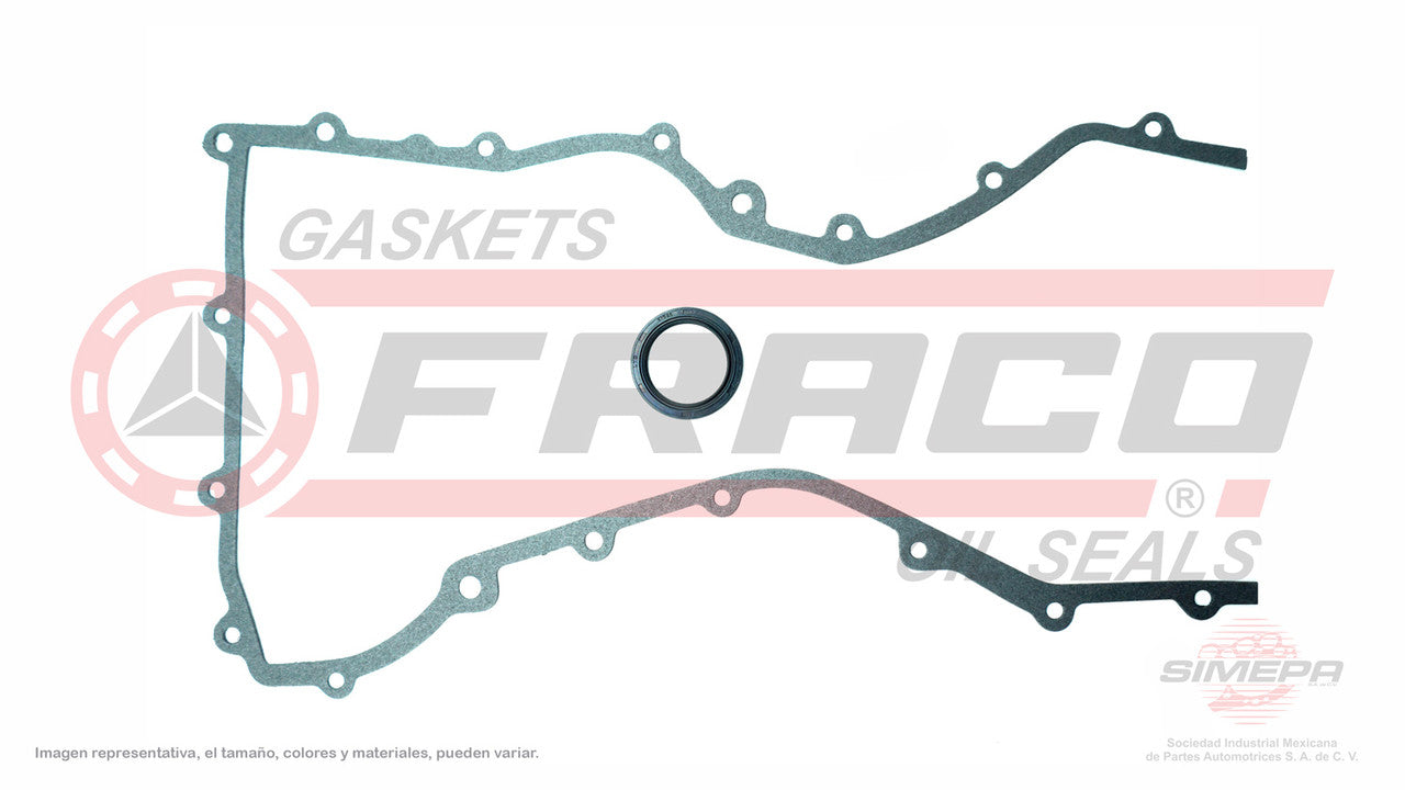 TCX-5340215 EMPAQUE DE DISTRIBUCION (TC-6348) 2.0L 2.3L FORD 4 CIL DOHC ECOSPORT FOCUS MONDEO RANGER ARGENTINO MAZDA 3 GX G6 B2300 01/08 FORD